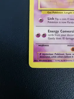 Pokemon Card Gastly 33/62 Fossil Uncommon WOTC - Image 4
