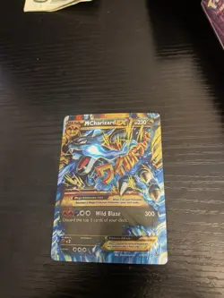 Pokemon M Charizard EX Mega Full Art Holo Card 108/106 230HP English TCG - Image 1