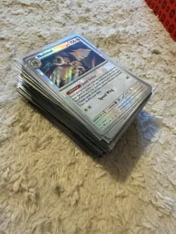 Pokemon Card bundle • Job Lot • Holo/reverse • SCR • JTG • PRE • TEF • 75 cards - Image 2