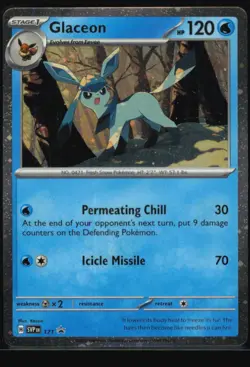 Glaceon - (Cosmos Holo) Promo SV: Scarlet & Violet Promo Cards 171 NM - Image 1