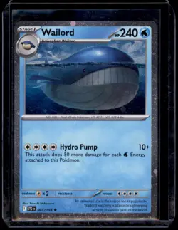 Wailord - (Cosmos Foil) Promo Miscellaneous Cards & Products 041/159 NM - Image 1