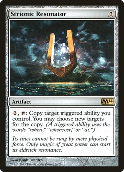 MTG - Strionic Resonator - M14 - Magic the Gathering - Image 1