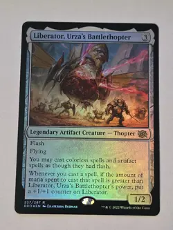 Liberator, Urza's Battlethopter The Brothers' War Foil - Image 1