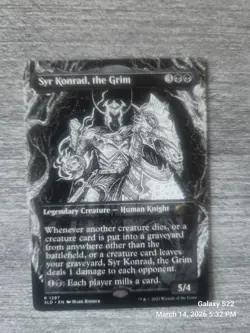 MTG Syr Konrad, the Grim (1297/2880) Secret Lair Drop Series LP - Image 1