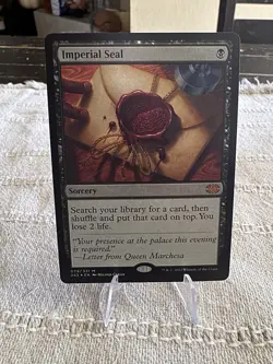 MTG English Imperial Seal NM Foil Double Masters 2022 Magic Card - Image 1