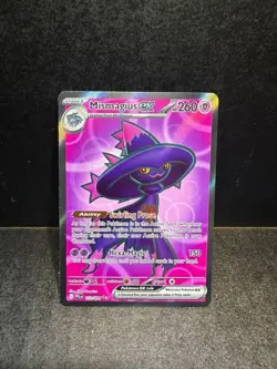 Pokemon Mismagius ex 112/094 Phantasmal Flames Ultra Rare NM - Image 2