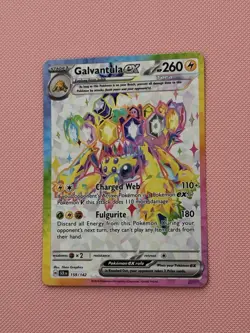 Pokemon TCG Galvantula EX 159/142 Secret Rare - Stellar Crown NM/M - Image 2