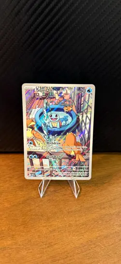 Squirtle 148/142 Sv07: Stellar Crown Holo Pokemon - Image 1
