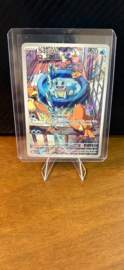 Squirtle 148/142 Sv07: Stellar Crown Holo Pokemon - Image 3