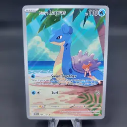Pokemon TCG Misty's Lapras 194/182 IR Destined Rivals Near Mint Holo - Image 1