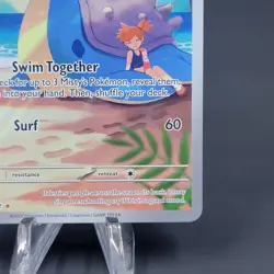 Pokemon TCG Misty's Lapras 194/182 IR Destined Rivals Near Mint Holo - Image 4