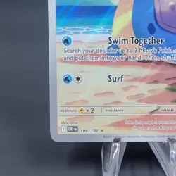 Pokemon TCG Misty's Lapras 194/182 IR Destined Rivals Near Mint Holo - Image 5