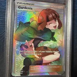 2018 POKEMON SUN & MOON ULTRA PRISM #149 FULL ART/GARDENIA PSA 3 - Image 2