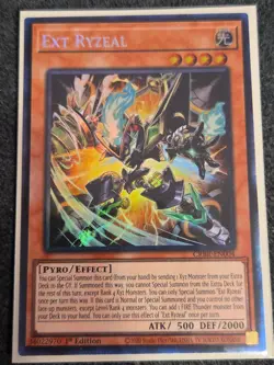 Yugioh Ext Ryzeal CRBR-EN004 Collector Rare 1st Ed NM - Image 1
