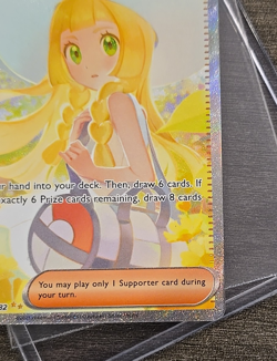 Lillie's Determination 184/132 Mega Evolution SIR Pokemon TCG Card Near Mint - Image 4