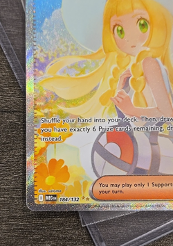 Lillie's Determination 184/132 Mega Evolution SIR Pokemon TCG Card Near Mint - Image 5