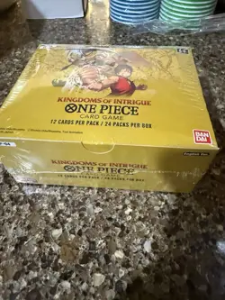 One Piece Card Game Kingdoms of Intrigue OP-04 Booster Box English - Image 1