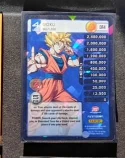 Goku Hero MP dr3 & dr4 panini trading card game - Image 2