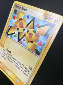 Pichu Bros. 16/17 POP 3 Pokemon non-holo rare card MP - Image 2