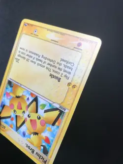 Pichu Bros. 16/17 POP 3 Pokemon non-holo rare card MP - Image 3