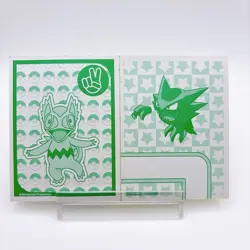 Kecleon Pokemon Karuta Playing Card "Sa" Nintendo Japan Anime Vintage TCG Card - Image 2