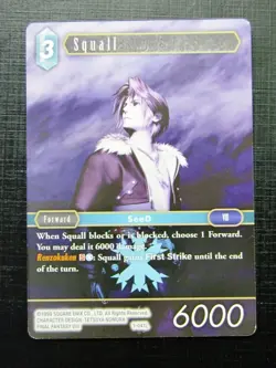 Squall 1-041L - Final Fantasy Card # 5B51 - Image 1