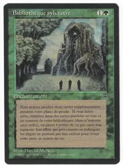►Magic-Style◄ MTG - Sylvan Library - French Renaissance FBB - NM - Image 1
