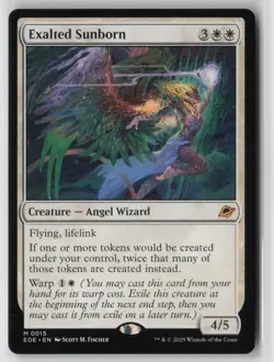 Exalted Sunborn 15 Mythic Edge of Eternities Near Mint - Image 1