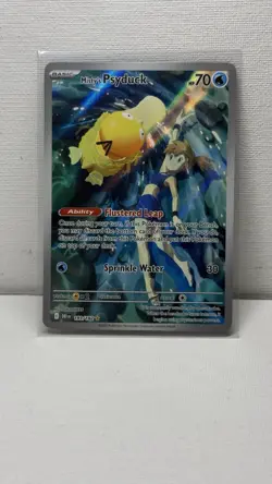 Pokemon TCG Misty's Psyduck Destined Rivals 193/182 Illustration Rare - Image 1