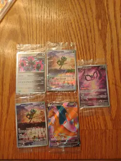 Lot Of 5 Random Pokemon Card Sealed Promos - Image 1