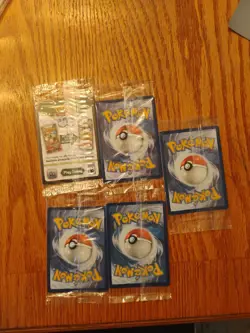 Lot Of 5 Random Pokemon Card Sealed Promos - Image 2
