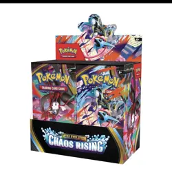 Pokemon TCG PRESALE: Mega Evolution Chaos Rising Booster Display Box 36 Packs - Image 1
