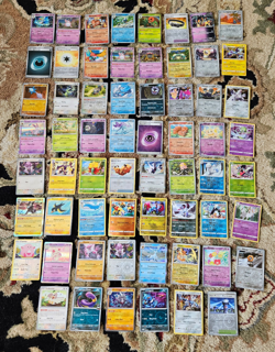 62 Cards : Pokemon Card Bulk Holo Bundle Lot Reverse Holos, Energies, Ect - Image 1