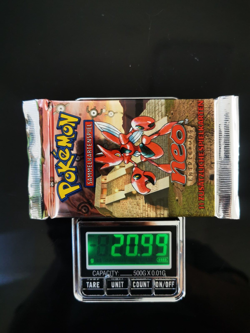 Pokemon Neo Entdeckung Boosterpack Unlimitiert Scherox Artwork Deutsch 20,99g - Image 3