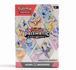 Pokemon TCG Prismatic Evolutions Booster Bundle - Plastic Wrap Factory Sealed - Image 1