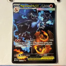 Mega Charizard X EX SIR 125/094 (English) Phantasmal Flames Pokemon TCG - Image 1