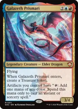 ~ Galazeth Prismari ~ NM ~ Commander: Secrets of Strixhaven ~ MTG ~ - Image 1