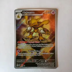 Alakazam 009 Me: Mega Evolution Promo Exclusive Holo Pokemon Card NM/MT Pokemon - Image 1