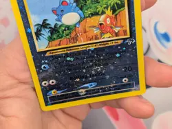 Pokemon TCG Marill Southern Islands Promo Reverse Holo Card LP W/ Swirl 🍥 - Image 3