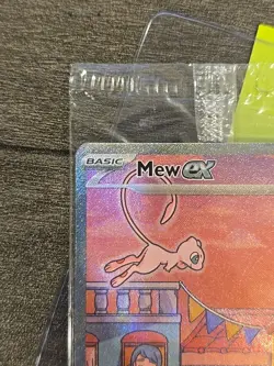 Mew ex SVP 053 Black Star Promo UPC Pokemon 151 Card SEALED - Image 2