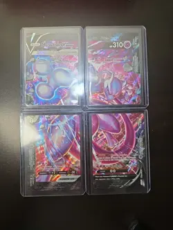 Mewtwo V-UNION [Set of 4] SWSH: Sword & Shield Promo Cards Holo - Image 1