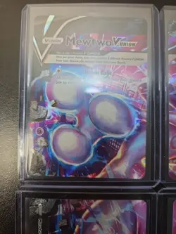 Mewtwo V-UNION [Set of 4] SWSH: Sword & Shield Promo Cards Holo - Image 3
