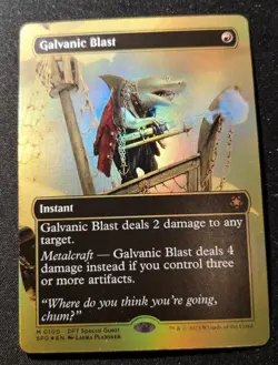 Galvanic Blast - First-Place Foil - Special Guest - SPG - MTG - NM - 0100 - Image 1