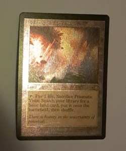 Prismatic Vista Etched FOIL NM/M Modern Horizons 2 MH2 MTG Magic the Gathering - Image 1