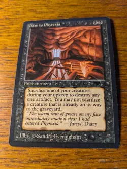 MTG Gate to Phyrexia - Antiquities - NM - Image 1