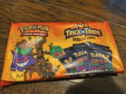 Pokemon Trick or Trade 2024 Single Pack Sealed, 3 Cards offer .50 i will take it - Image 1