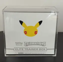 Pokemon TCG Celebrations Elite Trainer Box [ 25th Anniversary ] ( New & Sealed ) 820650809439 - Image 1