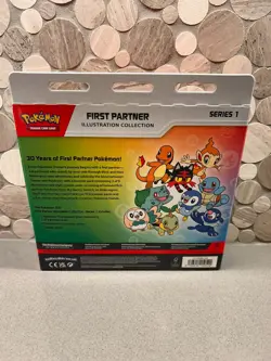 Pokemon TCG First Partner Illustration Collection Series 1 Promo Box English - Image 2