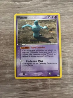 Pokemon Wynaut Ex Legend Maker Set Card 71/92 - Image 1