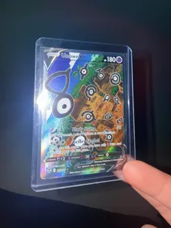 Pokemon Unown V Alternate Full Art 177/195 Silver Tempest - Image 1